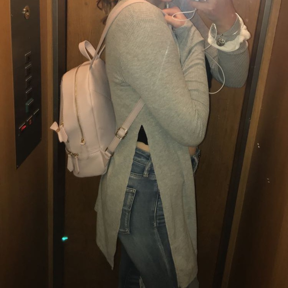 Grey Cardigan